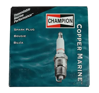 Lot Of 4 Champion L6VC Marine Boat Copper Engine Spark Plugs Outboard • $6.99