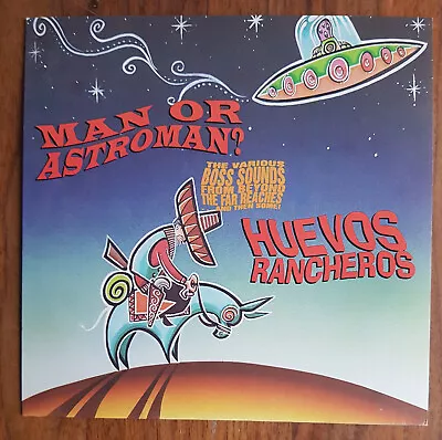 Vinyl Record 7  - Man Ot Astroman With Huevos Ranchers:Various Boss Sounds-GH-16 • £10.90