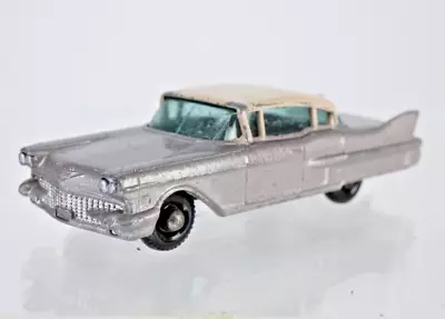 LESNEY Cadillac Sixty Special 27c Vintage Toy Car Rare Green Screen MATCHBOX • $93.24