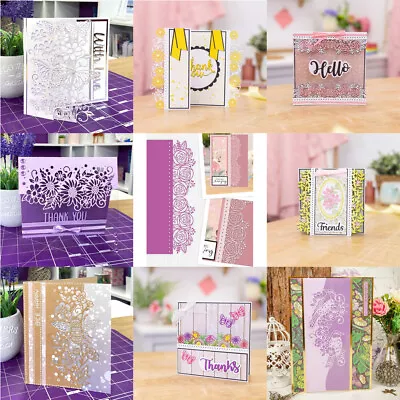 £4.88 • Buy Butterfly Bird Dragonfly Flowers Lace Metal Cutting Dies Scrapbooking Stencils 