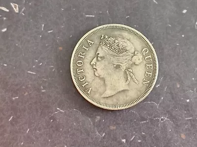 £0.81 • Buy 1893 Malaysia Straits Settlements 50 Cents Queen Victoria