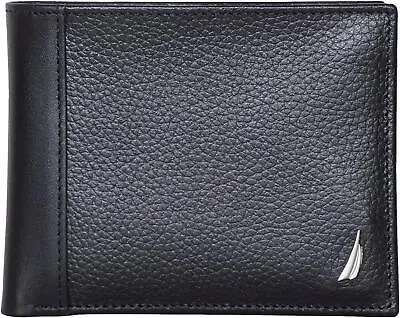 Nautica Men's Classic J-Class Leather Bifold Wallet • $24.99