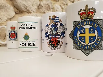 £11.99 • Buy Personalised Police Officer Cup Mug Retirement / Joining Gift All Constabularies