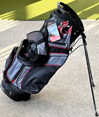 Tour X MG23 Mens Carry Stand Golf Bag 7-Way Divider BLACK New W/ Tags #93960 • $90.99