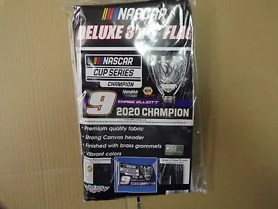 Chase Elliott WinCraft 2020 NASCAR Cup Series Champion 3' X 5' One-Sided Deluxe • £39.16