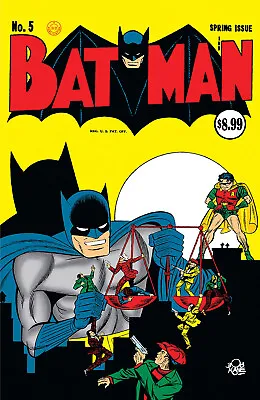 Batman #5 Kane (facsimile) Foil  Dc  Comics  Stock Img 2023 • $8.99