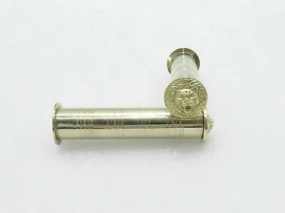 Brass Handle Grips Lion Face 7/8  For Royal Enfield Bullet Classic 500/350CC • $25.49