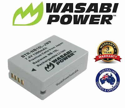 NB10L Wasabi Battery For Canon NB-10L And Canon PowerShot SX40 HSSX50 HSSX60 • $32.90