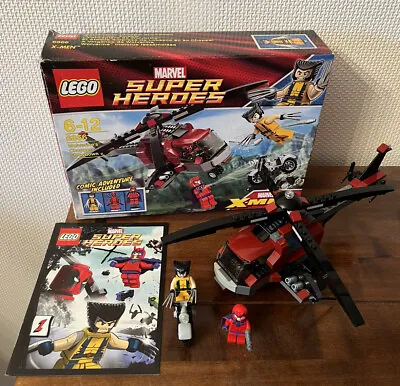 £65 • Buy LEGO 6866 Marvel Super Heroes: Wolverine's Chopper Showdown 