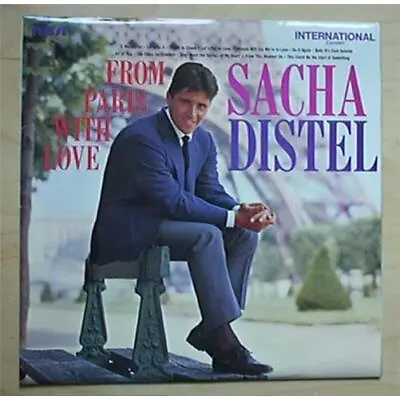 Sacha Distel From Paris With Love Lp 1971 Uk • £13