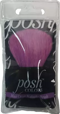 Posh Colors Mini Oval Kabuki Brush|Makeup Foundation Brush - Pink • $8.99