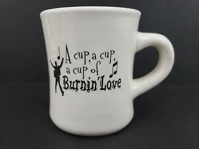 Elvis A Cup Of Burning Love Coffee Mug Cup Ceramic Diner Music Westford China  • $20.09