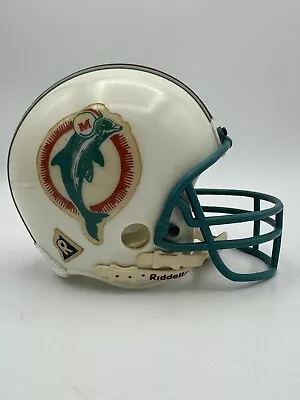 Vintage NFL Football Miami Dolphins Riddell Mini Helmet 1995 • $27.99