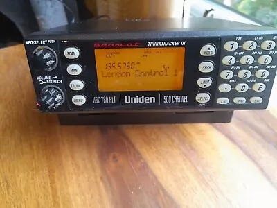 Uniden Ubc 780 Xlt Radio Scanner Trunktracker 111 • £92