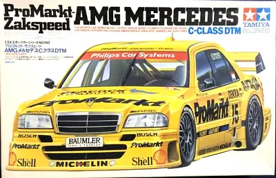 TAMIYA 1/24 ProMarkt-Zakspeed AMG Mercedes C-CLASS DTM Model Kit • $124.82