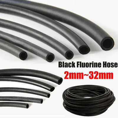 $127.83 • Buy Black Fluorine Rubber Tube Fuel Hose-Engine Petrol,Oil Line Fuel Pipe ID 2~32mm