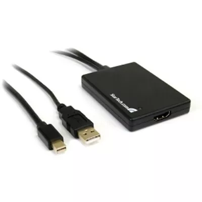 StarTech.com Mini DisplayPort To HDMI Adapter With USB Audio - Mini DP To HDMI ( • $62.03