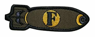 F-Bomb Morale Tactical Military Embroidered Hook & Loop Patch • $6.99