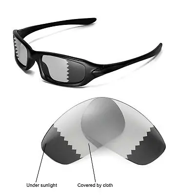 New Walleva Polarized Transition/Photochromic Lenses For Oakley Fives 4.0 • $24.99