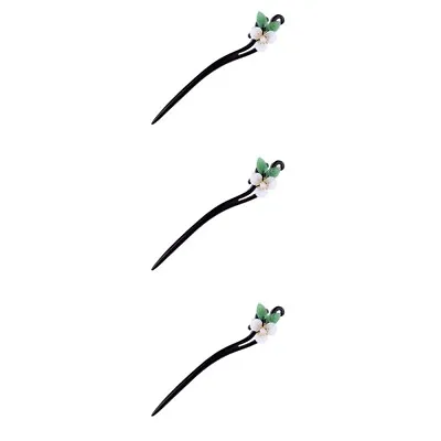  3 Pc Vintage Hair Chopstick Japanese Pin Hairpin Japanese-style • £23.49