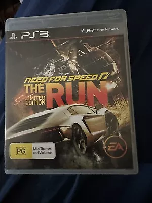 Need For Speed - The Run Limited Edition - PS3 - PlayStation 3 PAL • $11.95