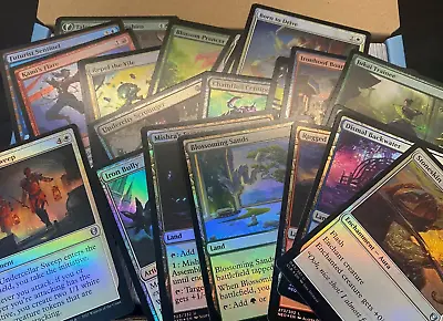 1000 Magic The Gathering MTG ALL FOIL CARD LOT INSTANT COLLECTION !!! • $34.99