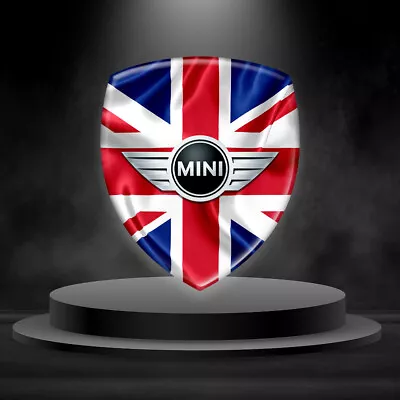 MINI Cooper Sticker | Side Badge Decal | Fender Logo Hood Trunk Laptop Etc. • $4.20