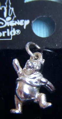 Vintage Winnie The Pooh Disney Sterling Charm • $24.99