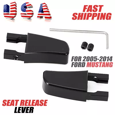 For 2005 - 2012 2013 2014 Ford Mustang Gt Billet Seat Release Lever Knob The Fix • $17.59