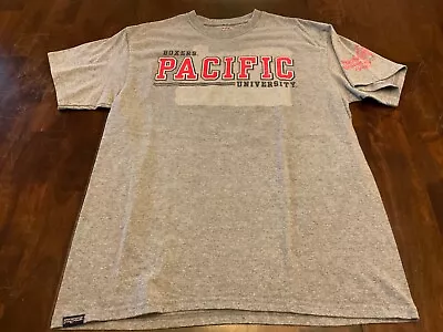 Jansport Pacific University Graphic T-shirt ( Mens Large ) Heather Gray Preowned • $19