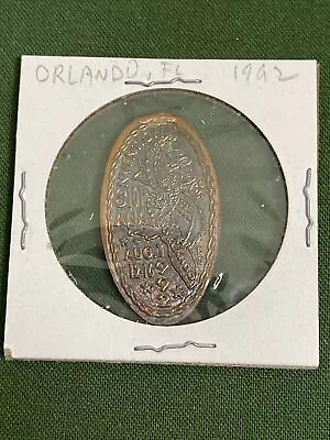 Rare 1992 A.N.A. Numismatic 101st Convention Orlando Florida Elongated Penny • $9.63