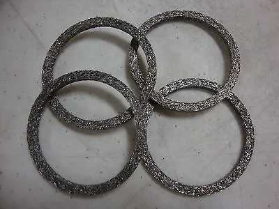 S&s Cycle Exhaust Flat Gaskets Set Of 4 1984-up V2  Big Dog Harley Ironhorse • $14.99