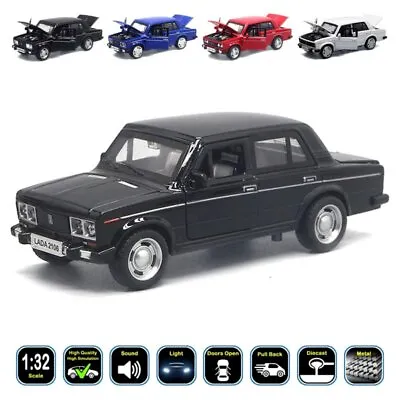 1:32 Lada 1600 / VAZ-2106 / ВАЗ-2106 Diecast Model Cars Metal Toy Gifts For Kids • $27.88