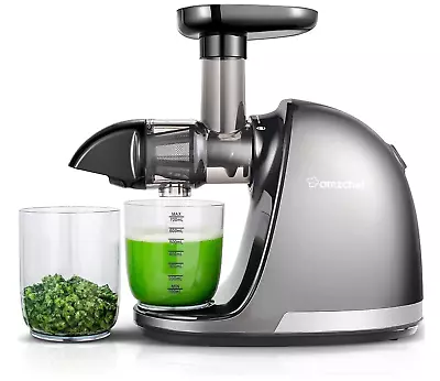 AMZCHEF Juicer Machines - Cold Press Slow Juicer - Masticating Juicer For Whole • £89.99