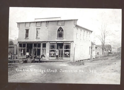 $11.99 • Buy Real Photo Junior West Virginia Downtown Store Va. Postcard Copy