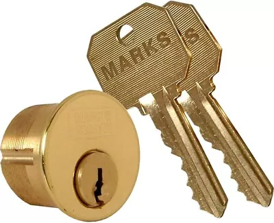 Marks Metro #2161 Solid 1-1/8  Mortise Cylinder • $16.99