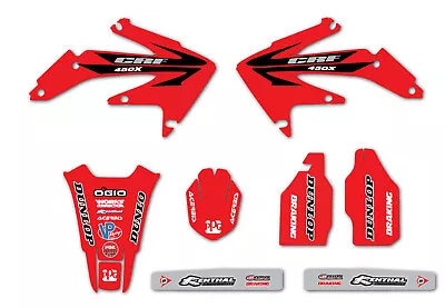 2005-2012 Honda Crf450x Graphics Kit Sticker Set Decals Laminated Mx Dual Sport • $68.95