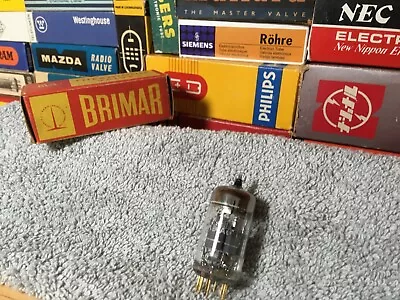 NOS Brimar GtBrit CV2492 BVA ~ Rare Special Mullard Altv ~ Grail E88CC+ FreePost • $249.05