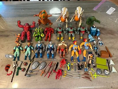 Vintage LJN Thunder Cats Dungeon + Dragons  D+D Mixed Action Figure Parts Lot • $202.50