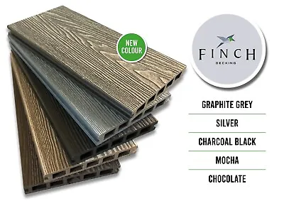 £0.99 • Buy Finch Composite Decking Boards Wood Effect Individual Sample Postage Free