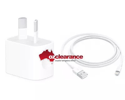 $14.99 • Buy Apple Compatible USB Power Adapter 5W Charger / Lightning To USB-A Cable