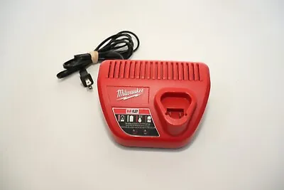 Milwaukee M12 Lithium Ion 12 Volt Battery Charger 48-59-2401 • $14.99