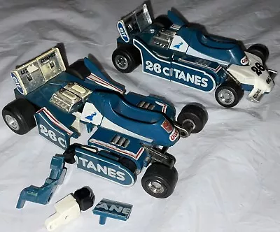 Transformers G1 MIRAGE 1982 Autobot Race Car Hasbro Takara Vintage Lot Of 2 • $60