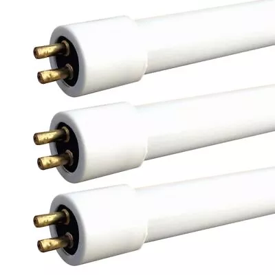 3 X 10w T4 Fluorescent Tube 352mm Inc Pins 338mm Excl Pins 3400K F10T4x3 • £13.34