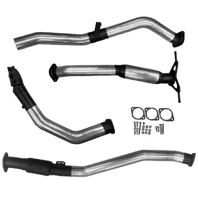 3 Inch Exhaust For Nissan Navara D22 3L 2003 -2015 With Hotdog 409 Stainless • $823.50