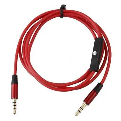 $7.99 • Buy 3.5mm Replacement Audio Jack Cable Cord Beats Dr Dre Headphones Aux Inline Mic
