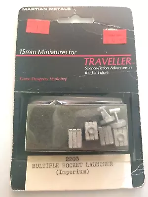 Martian Metals Traveller Mini 15mm Multiple Rocket Launcher (Imperium) Pack NOS • $27.99