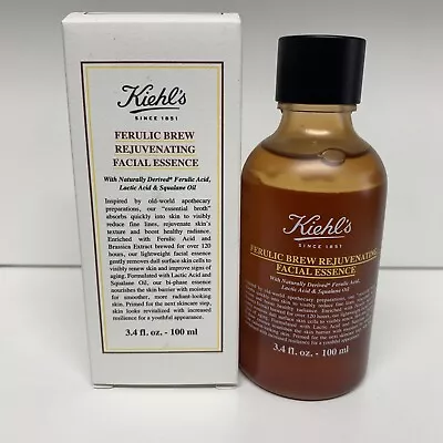 Kiehl's Ferulic Brew Rejuvenating Facial Essence 3.4 OZ / 100ml New In Box • $20.99