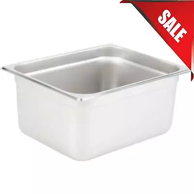 MULTIPLE SIZES Stainless Steel Silver Deep Steam Prep Table Hotel Food Pan • $36.48