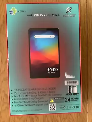 Tabi Prosat-g Max 10  Tablet High Spec Opened Never Used • £50